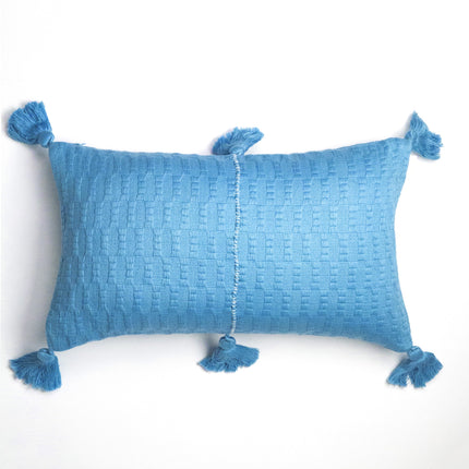 Antigua Pillow - Sky Blue Solid