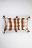 Antigua Pillow - Umber Brown