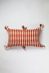 Antigua Pillow - Tomato Red