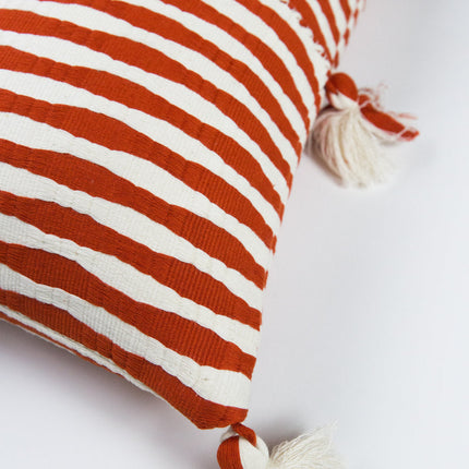 Antigua Pillow - Tomato Red