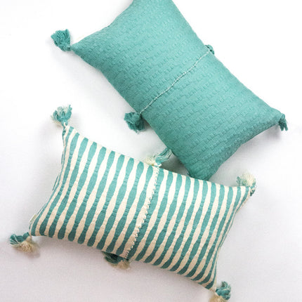 Antigua Pillow - Faded Aqua