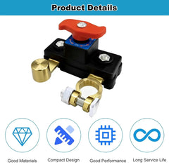 PowerSafe Battery Cut Switch | Vehicle Battery Disconnect for Cars, Boats & RVs