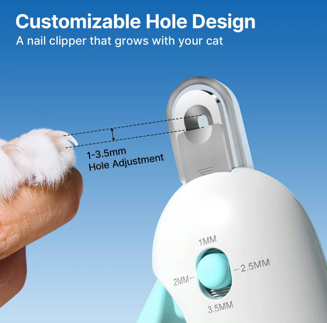PurrTrim Cat Nail Clipper | Precision Claw Trimmer for Cats — Safe, Sharp & Easy to Use