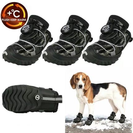 PawShield Dog Boots | Waterproof Anti-Slip Protective Shoes for Dogs