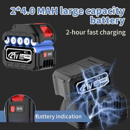 ImpactPro Cordless Wrench | 1000Nm High Torque Brushless Impact Wrench Set
