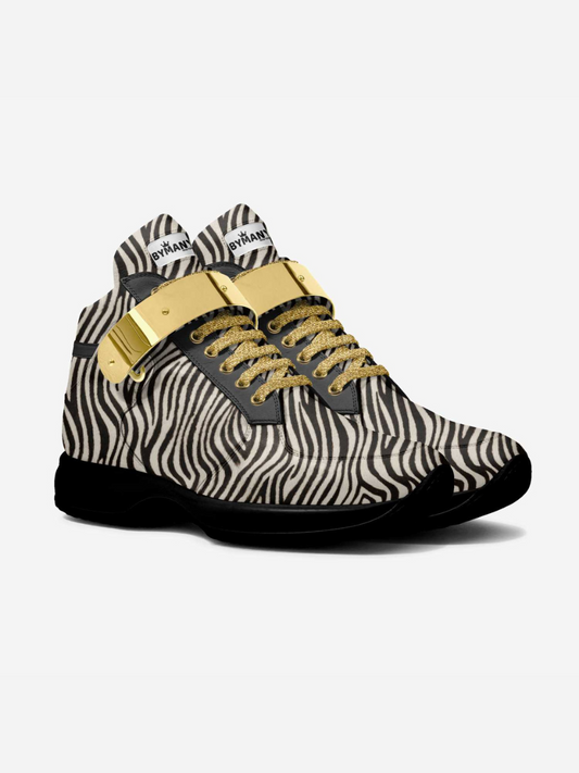 BYMANYC ® NYC Seaport Chic: Vegan Sneakers with Avant-Garde Edge