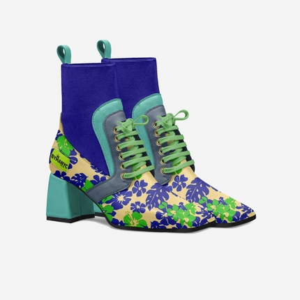 BYMANYC ® NYC Times Square Pulse: Vegan Women's Booties of Intense Luxury