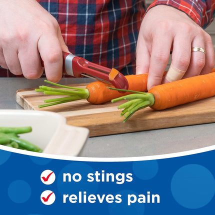 Band-Aid Brand pain relieving spray that kills 99.9 percent of germs on minor wounds