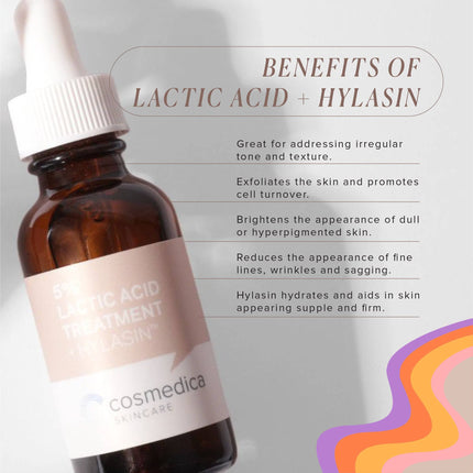 Cosmedica 5% Lactic Acid Treatment + Hylasyn