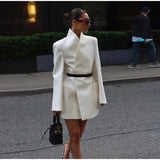 Black And White Women's Suit Jacket, Wall Street, BYMANYC New York.
