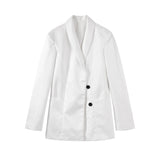 Black And White Women's Suit Jacket, Wall Street, BYMANYC New York.