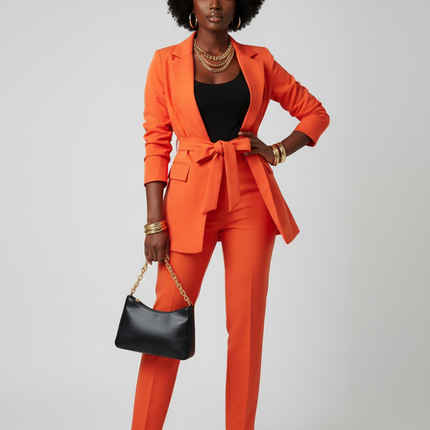Blazer Tie-Waist, Tribeca | Women - BYMANYC ® New York