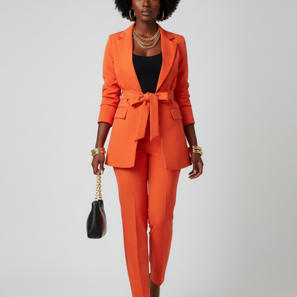 Blazer Tie-Waist, Tribeca | Women - BYMANYC ® New York
