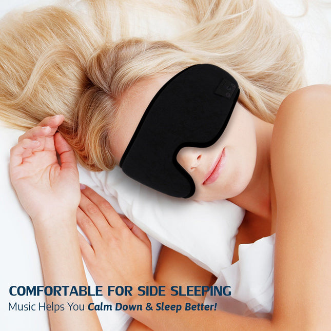 SERENITY Wireless Bluetooth 5.0 Sleep Mask with Headphones