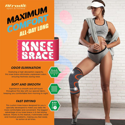 Afrodit Knee Support Compression Brace