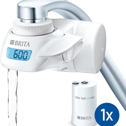 Brita ON TAP Pro V-MF Faucet Water Filter – 600L Capacity