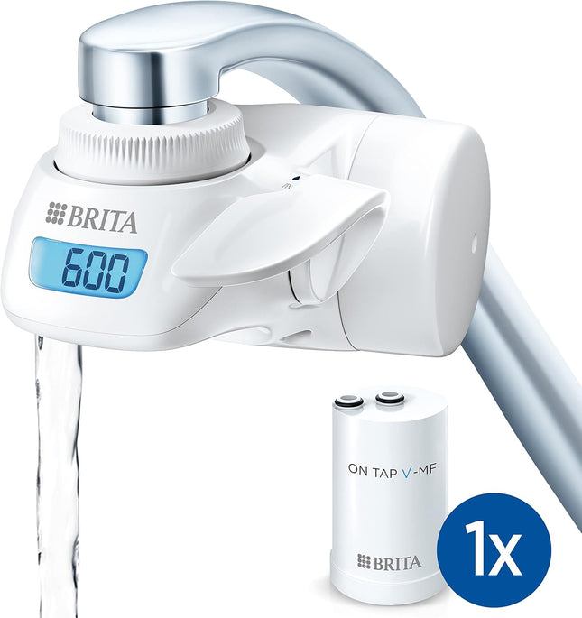 Brita ON TAP Pro V-MF Faucet Water Filter – 600L Capacity