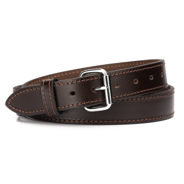 Steel Core Leather Gun Belt 1.25” – Made in USA