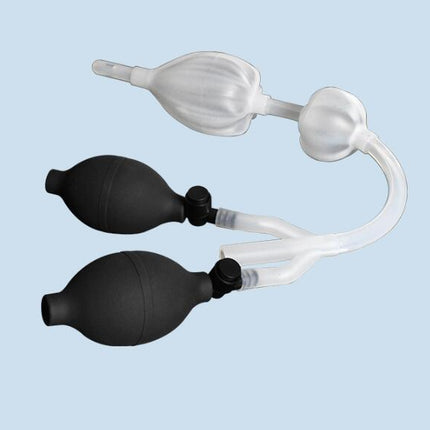 Silicone Enema Douche Bulb | Dual Opening Inflatable Flushing System