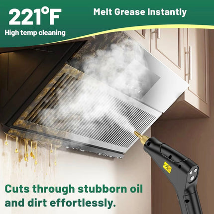 TurboSteam Portable Cleaner | 6-Level Adjustable Handheld High-Temperature Steamer