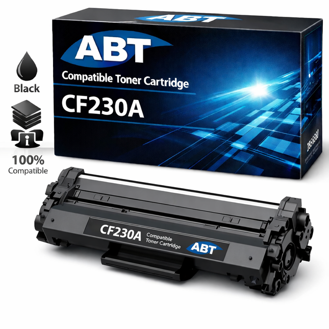 Compatible CF230A Black Toner Cartridge for HP LaserJet Pro M203 & MFP M227 Series