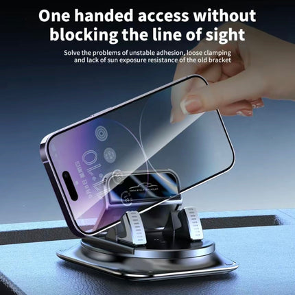 360° Car Phone Mount | Universal Dashboard Suction Mount for iPhone & Android