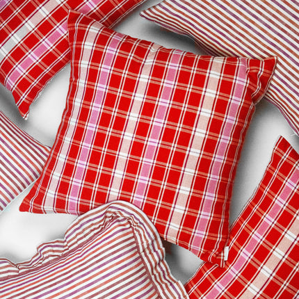 Camila & Elina Red Pillows