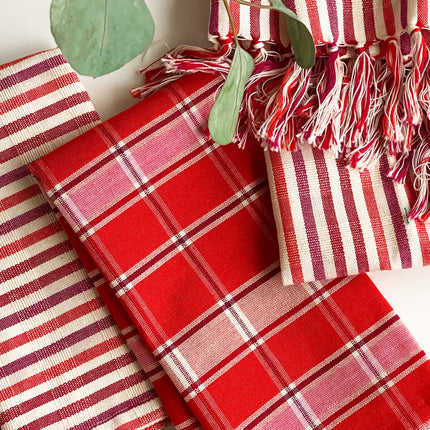 Camila Plaid Dinner Napkin Set