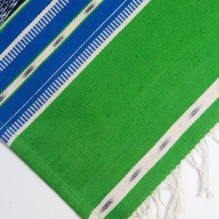 Cantel Runner - Green & Blue