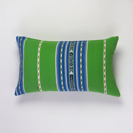 Cantel Pillow - Green & Blue