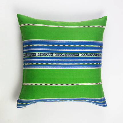 Cantel Pillow - Green & Blue
