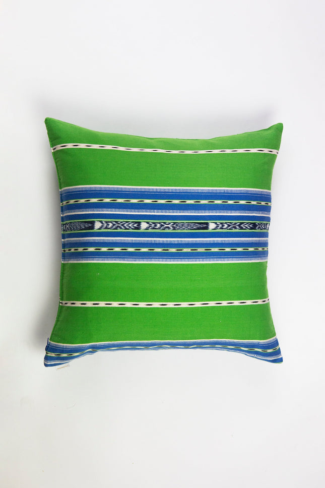 Cantel Pillow - Green & Blue