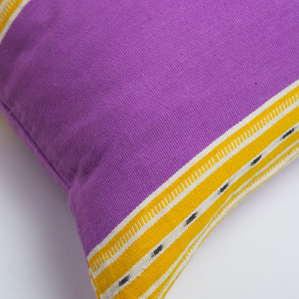 Cantel Pillow - Orchid & Mustard