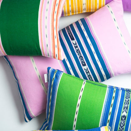 Cantel Pillow - Orchid & Mustard