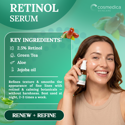 Cosmedica Facial Serum Trio Set