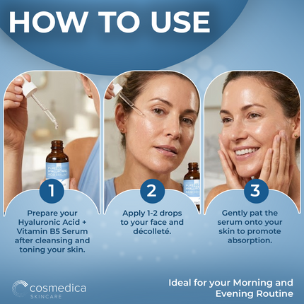 Cosmedica Hyaluronic Acid + Vitamin B5 Serum