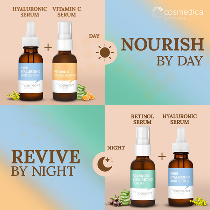 Cosmedica Facial Serum Trio Set