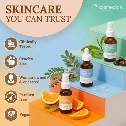 Cosmedica Facial Serum Trio Set