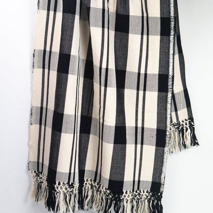 Cecilia Striped Cotton Throw Blanket