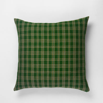 Chiapas Plaid Forest Green Pillows