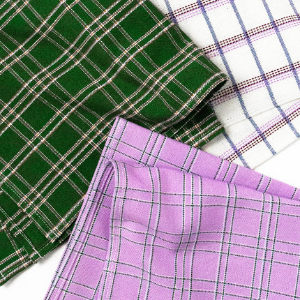Chiapas Plaid Forest Napkins