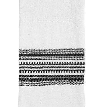 White and Black Kitchen Towel
