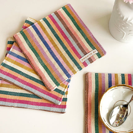Valentina Rainbow Coasters