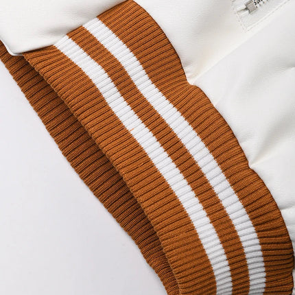 Color-block PU Leather Jacket, Soho | Women - BYMANYC ® New York
