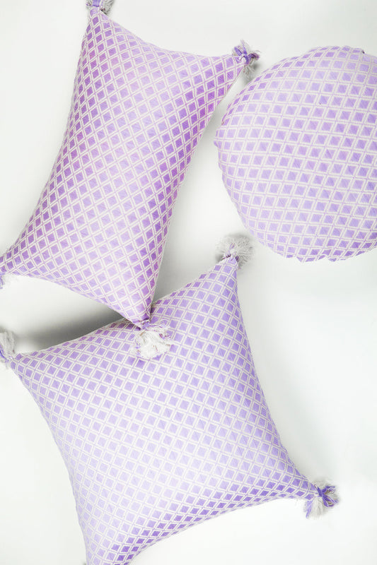 Comalapa Pillow - Light Lavender