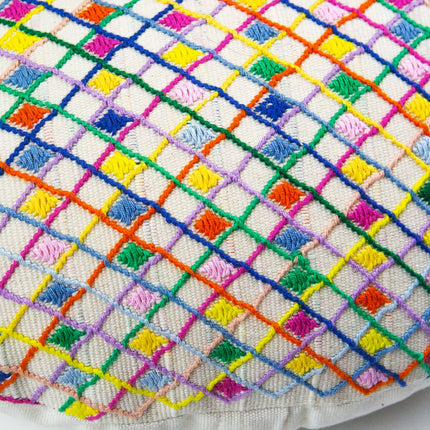 Cotzal Rainbow Brocade Pillows