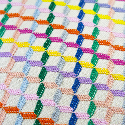 Cotzal Rainbow Brocade Pillows
