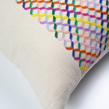 Cotzal Rainbow Brocade Pillows