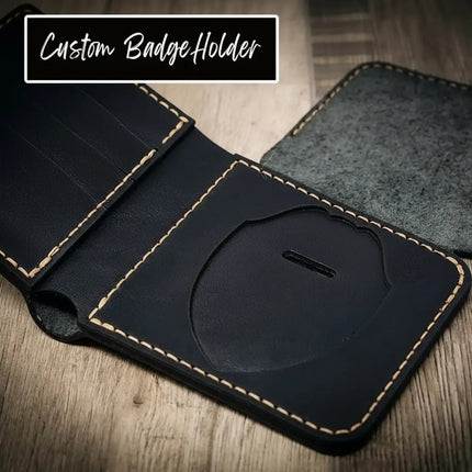 Badge Trifold Wallet