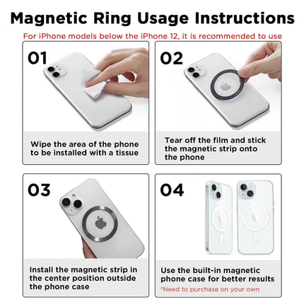 MagPocket Power Bank | 5000mAh MagSafe Compatible Wireless Magnetic Charger